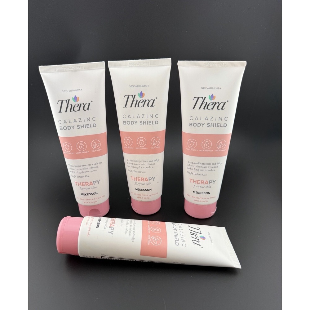 McKesson Thera Calazinc Body Shield Scented Skin Protectant Cream 4 oz. - 4 ct